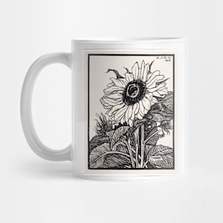 Sunflower (1919) by Julie de Graag (1877-1924) Mug